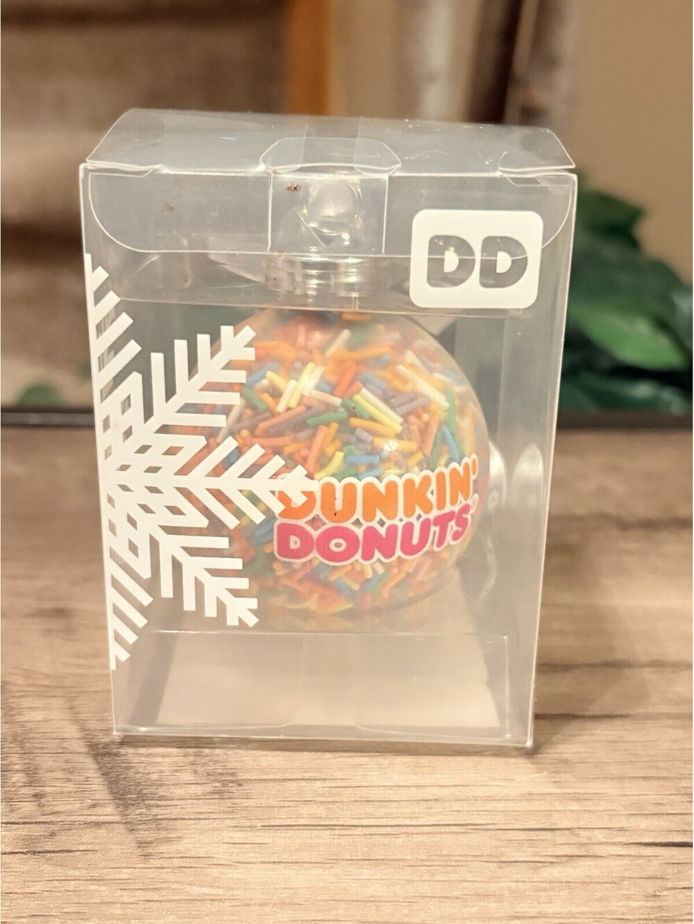 Dunkin Donuts Rare 2015 Sprinkles Limited Edition Ornament Brand New NRFB